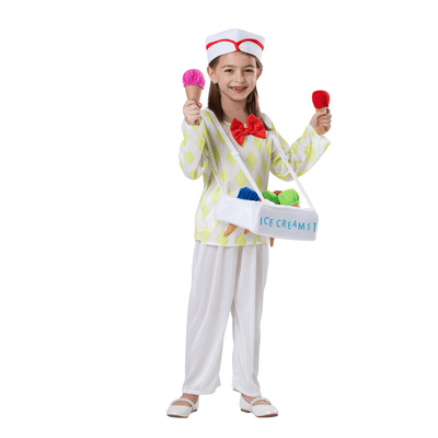 Ice Cream Vendor Kids Costume