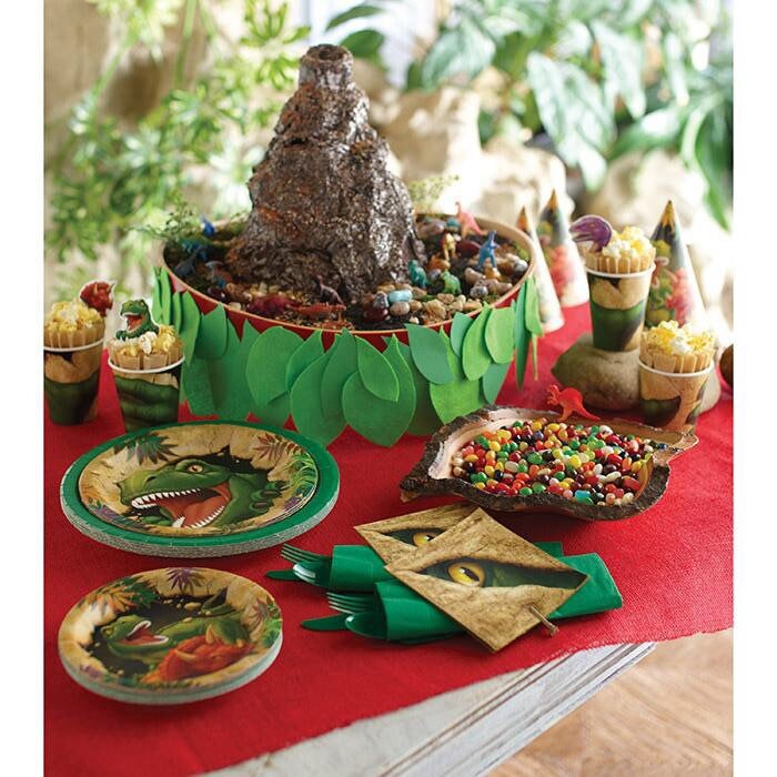 Dino Blast Party Hats (x8u)
