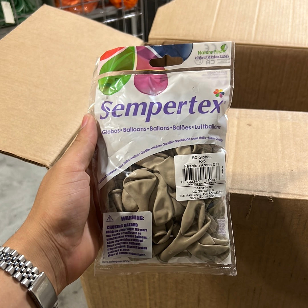 Globo Sempertex 5” (50u) - Fashion Arena 071