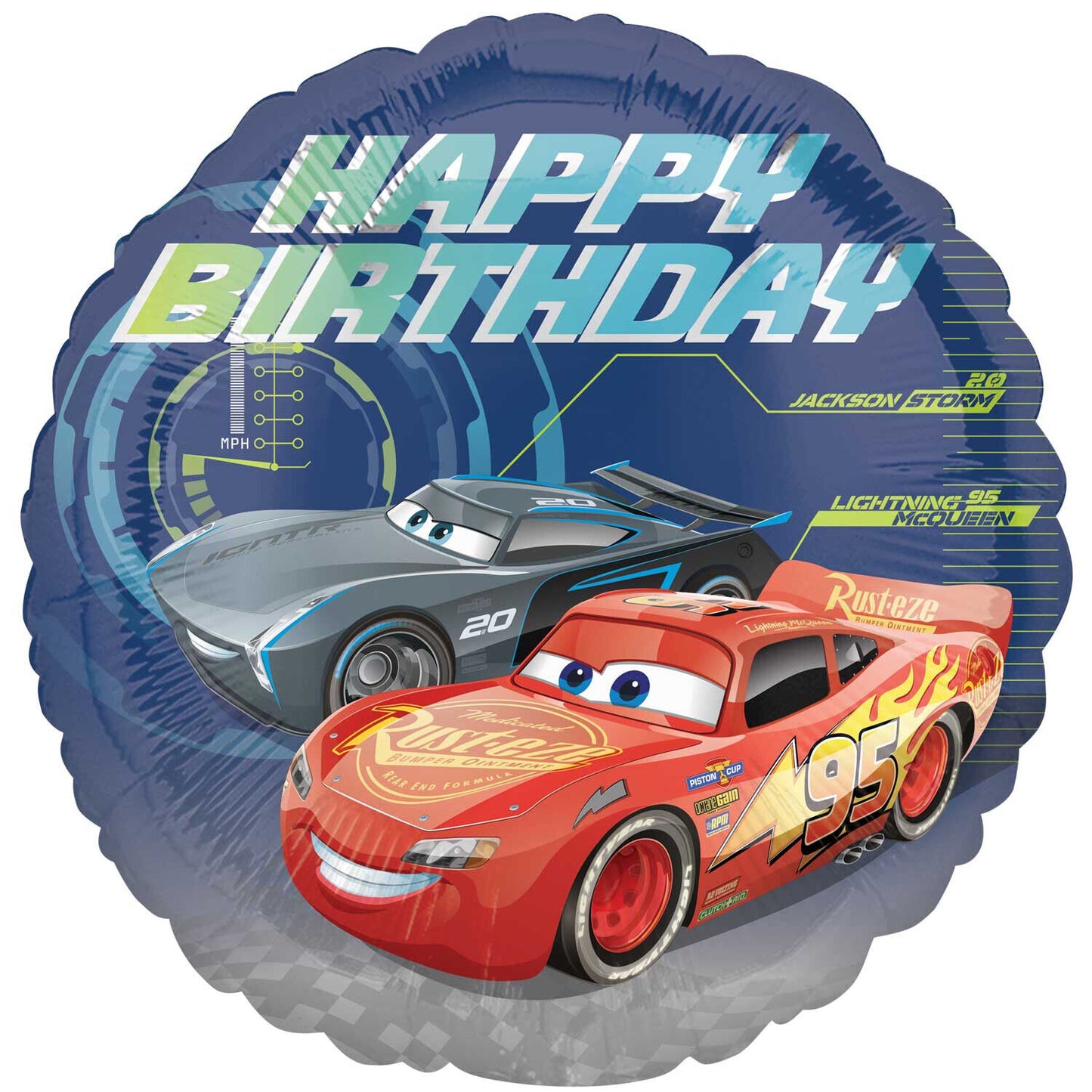 Cars Foil Balloon 18"