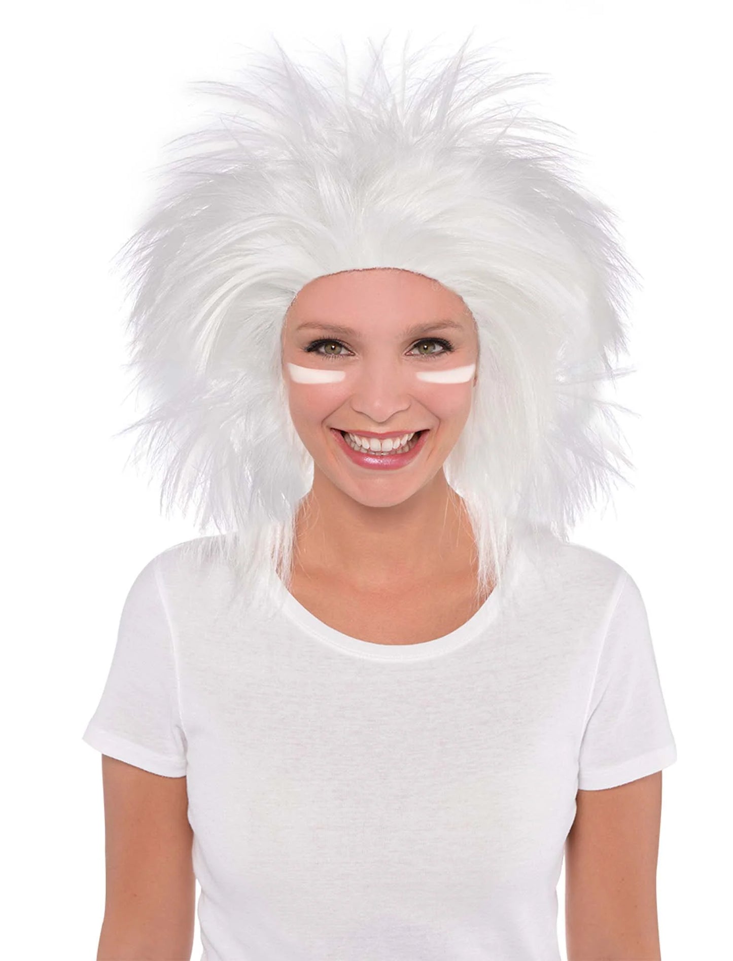 PELUCA CRAZY BLANCA