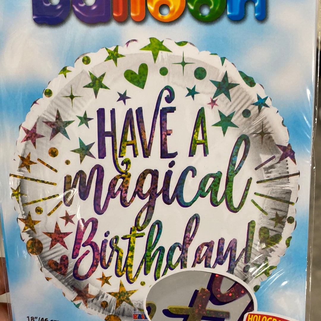 18” Magical Birthday Bomba