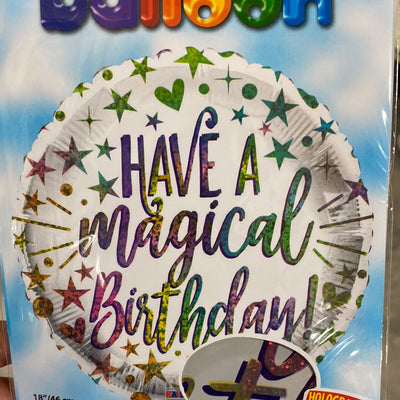 18” Magical Birthday Bomba