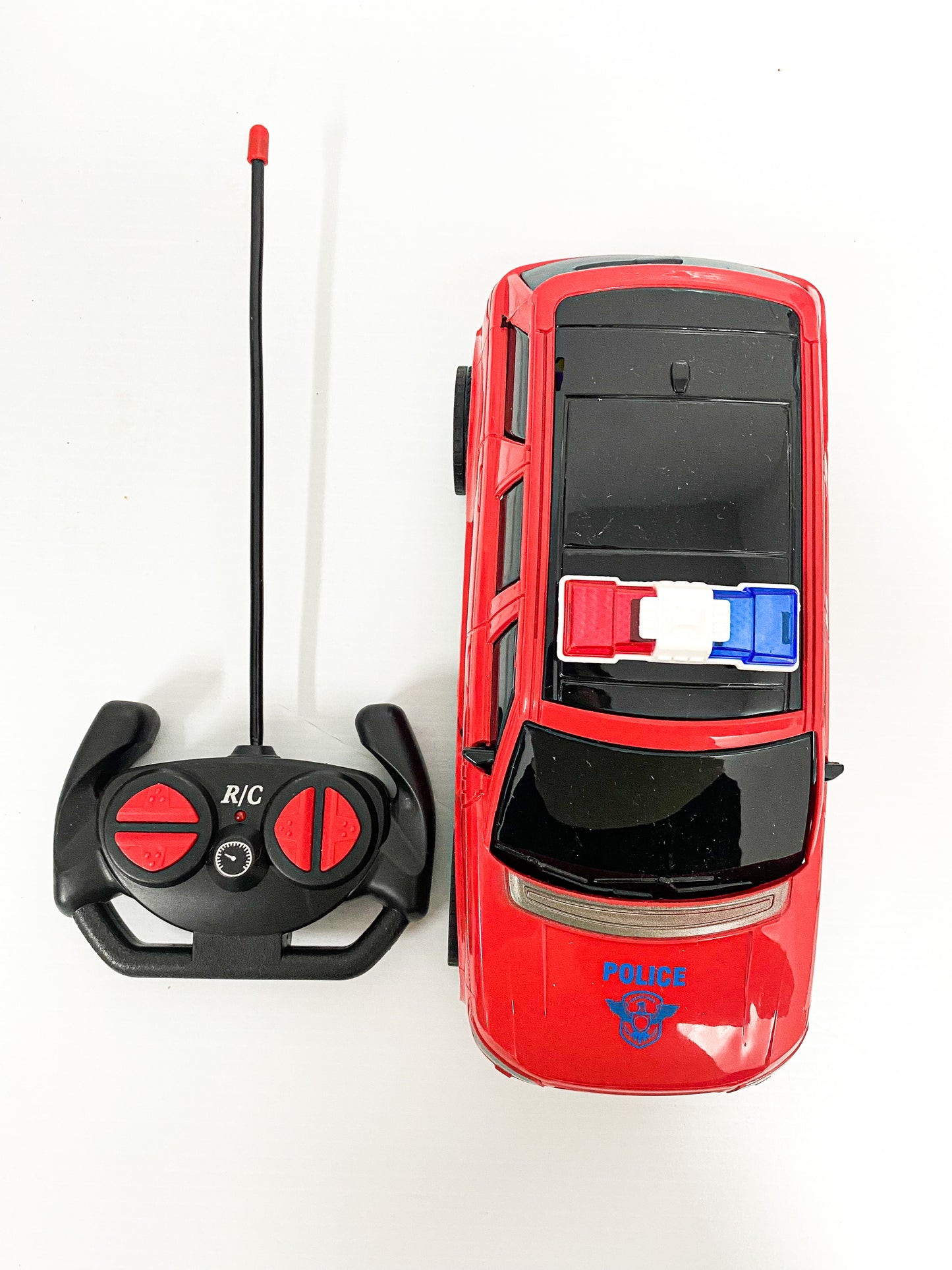 Red Land Rover Police Remote Control