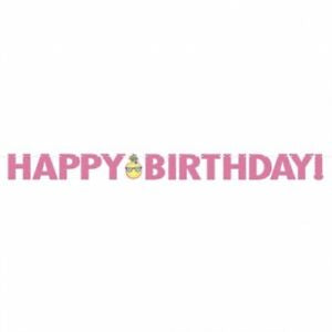Pineapple Friends Banner Happy Birthday