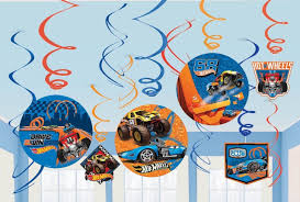 Espirales Decorativos Hot Wheels (x12u)