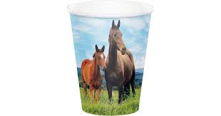 Horse and Pony Cups (x8u)