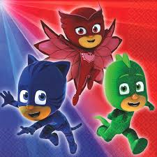 PJ Masks Beverage Napkins (x16u)