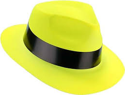 Sombrero Neon Plastico
