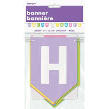 Happy Easter Banner Pennant (x1u)