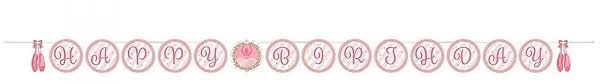 Twinkle Toes Ballet Ribbon Banner 11ftx6in (x1u)
