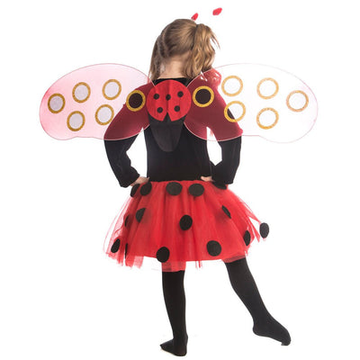 Ladybug Dress Toddler Girl Costume