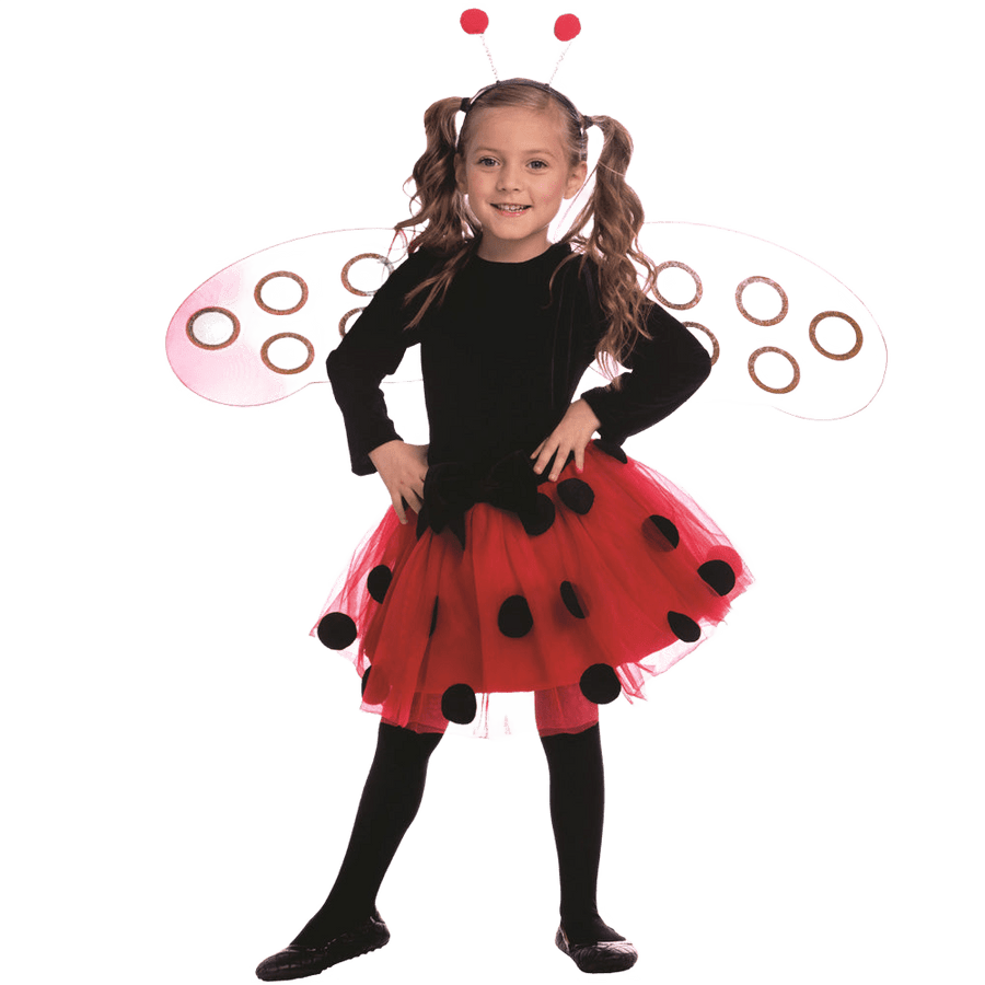 Ladybug Dress Toddler Girl Costume