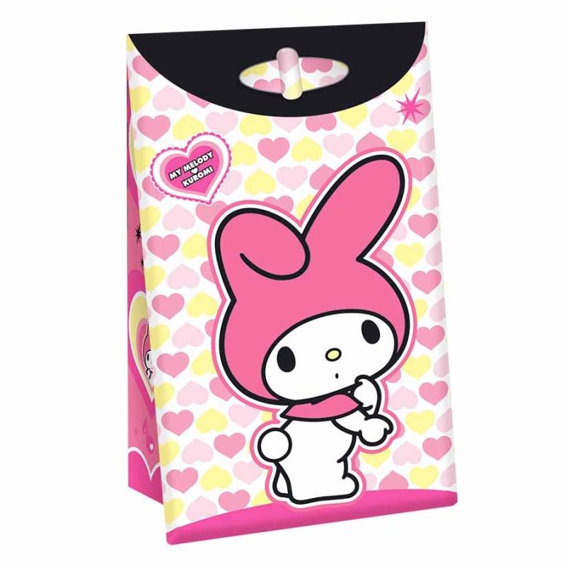 Bolsa Carton Kuromi y Melody (x8)