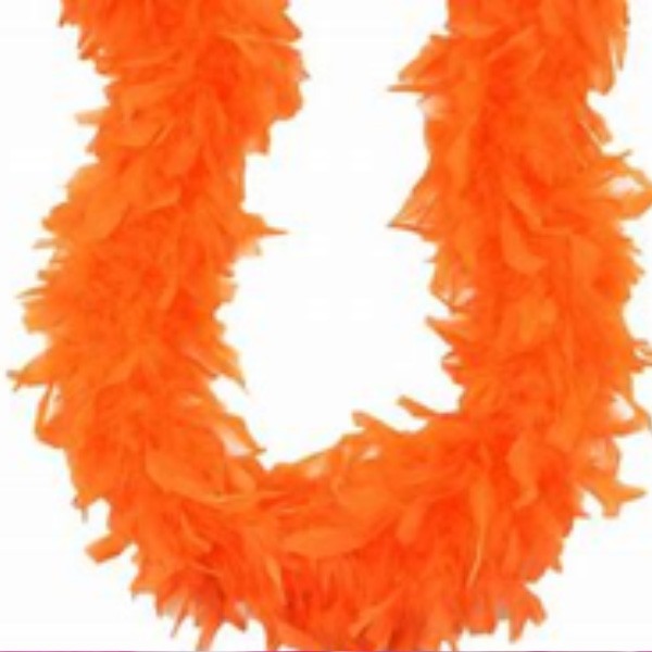 CHANDELLE BOA ORANGE- NARANJA (PREMIUM QUALITY)