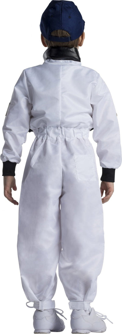 White Astronaut Space Suit Kids Costume