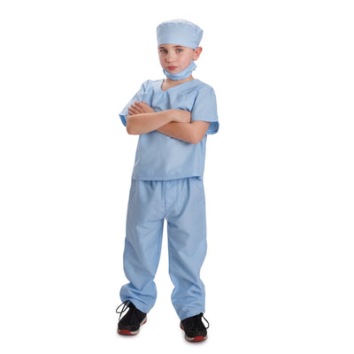 Blue Doctor Scrubs Kids Costume