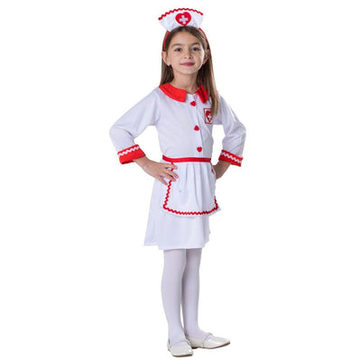 Red Cross Nurse Uniform Kids Costume