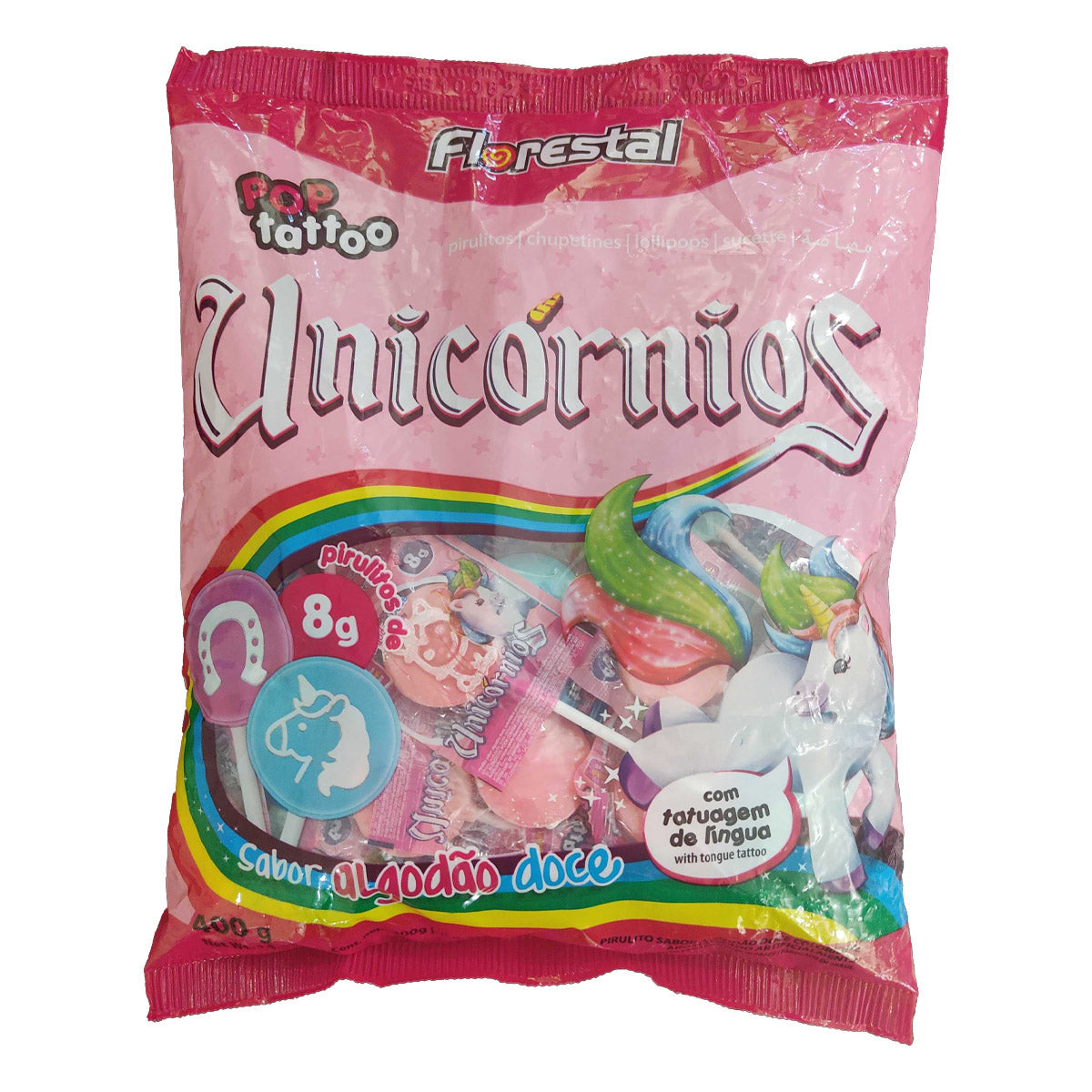 Unicornio Paleta Tatto