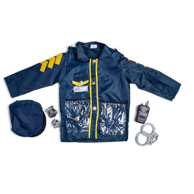Police Officer Kids Dress Up Set