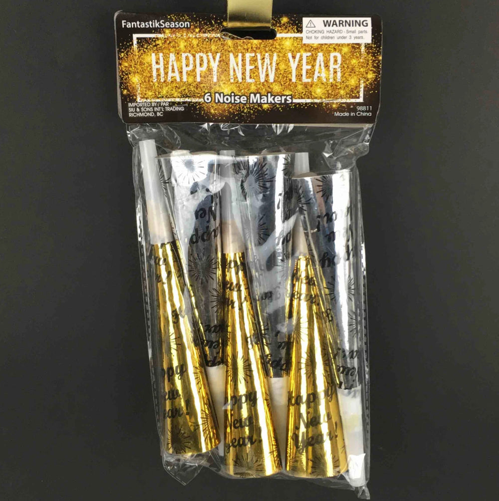 New Year Horns 6pcs