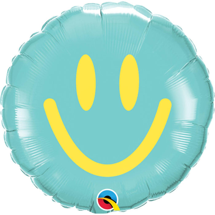 Smiles Foil Balloon 9" (Qualatex)