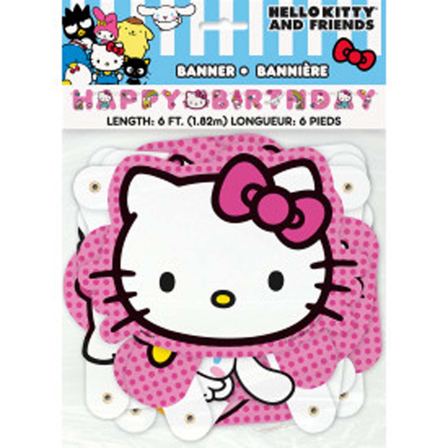 Hello Kitty Jointed Banner 6ft