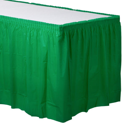 Table Skirt Green (x1u)