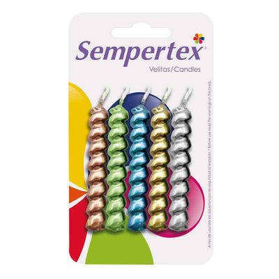 Vela Metalica Reflex 5pcs