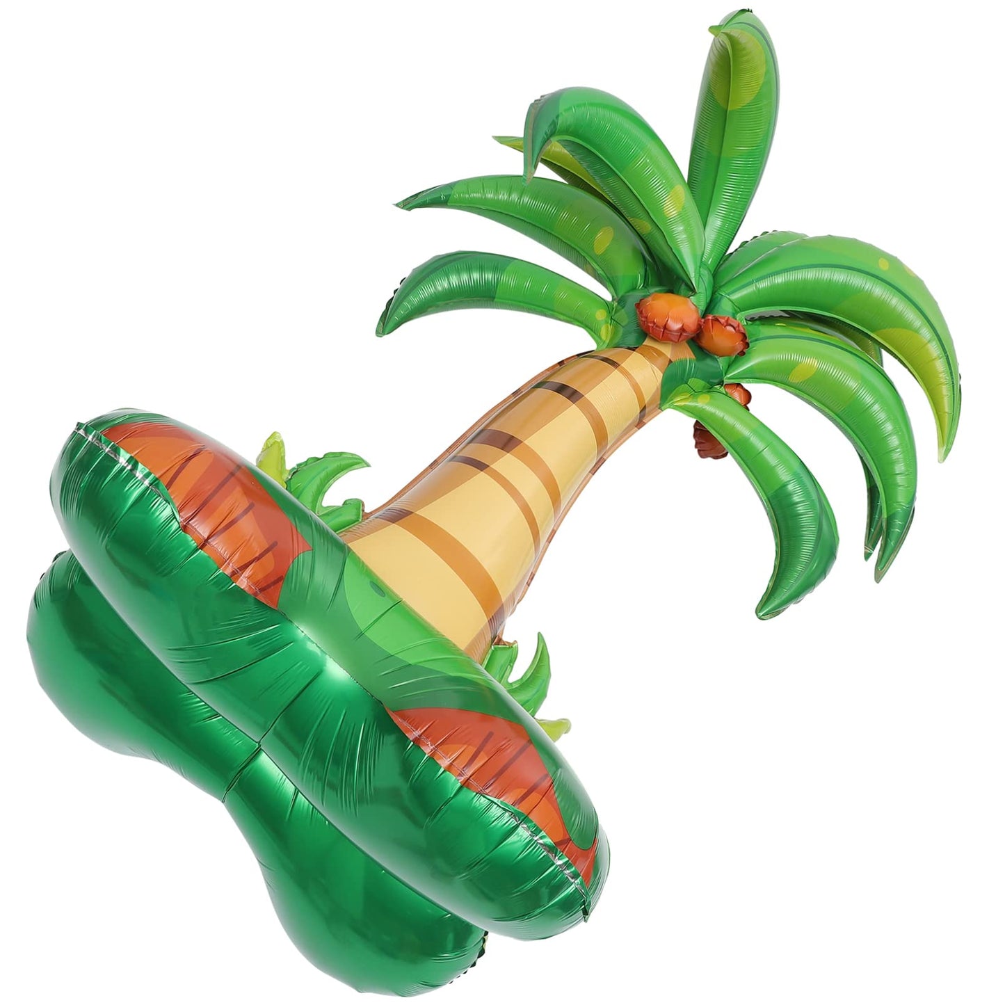 Standing Palm Tree Foil Mylar Balloon 37"