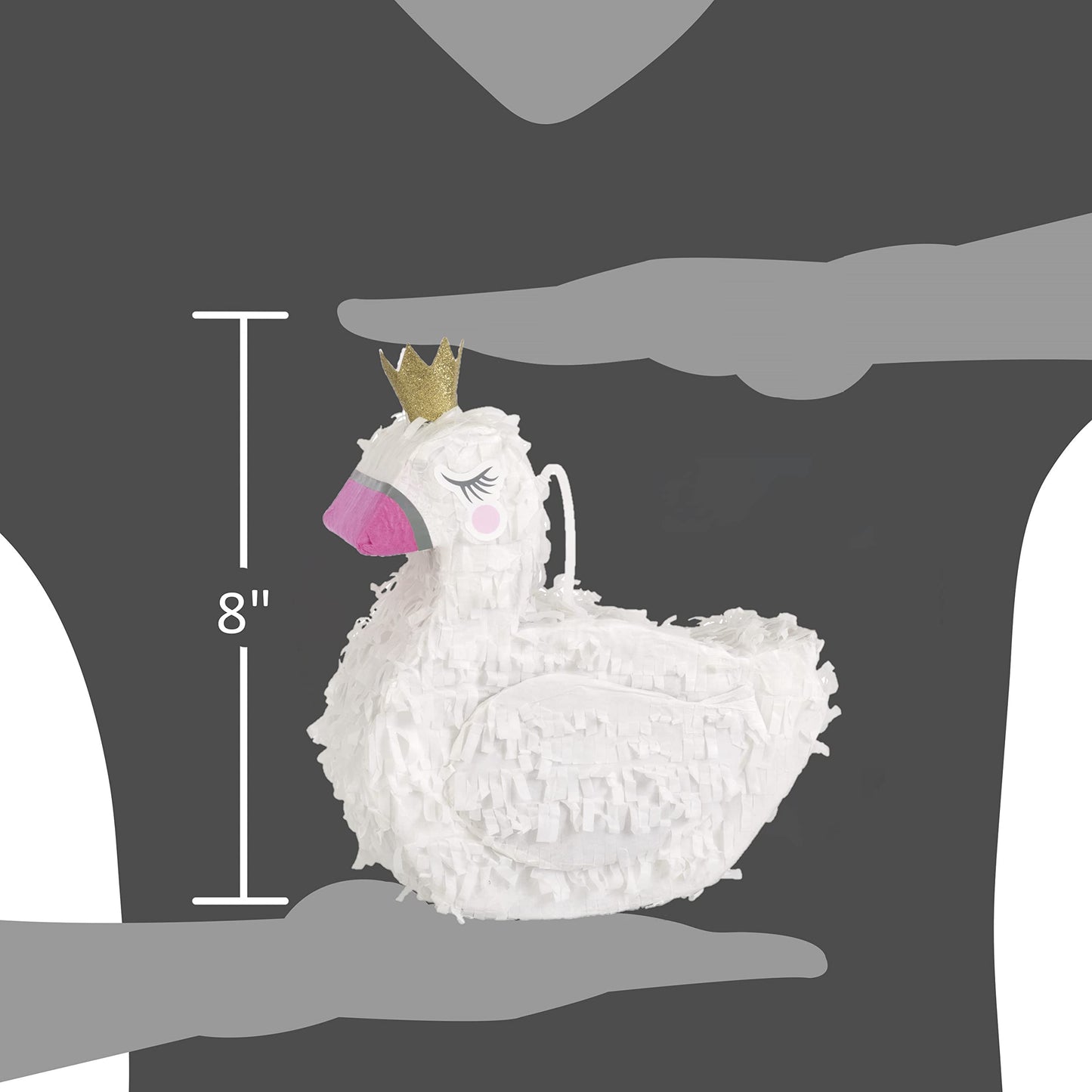 Sweet Swan Mini Piñata Decorative