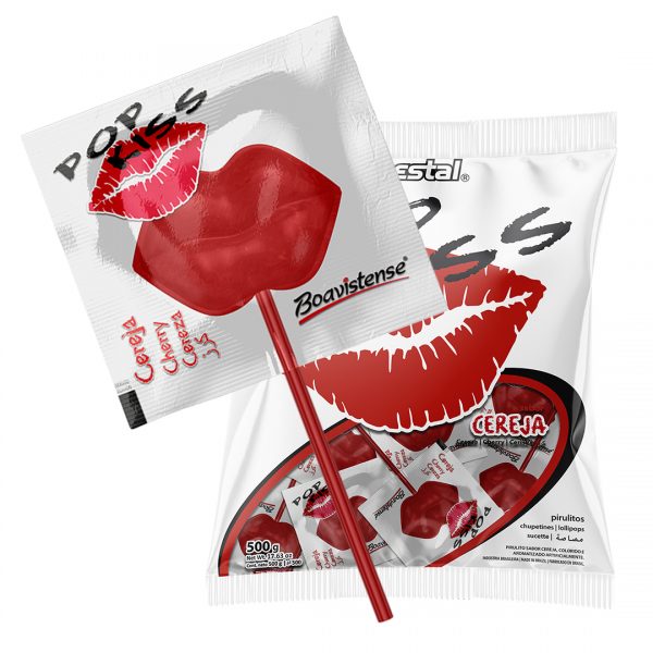 Pop Kiss Cereza 24pcs