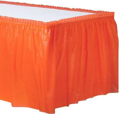 Table Skirt Orange (x1u)