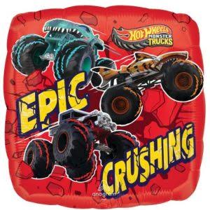 Hot Wheels Monster Truck Foil Balloon 18"