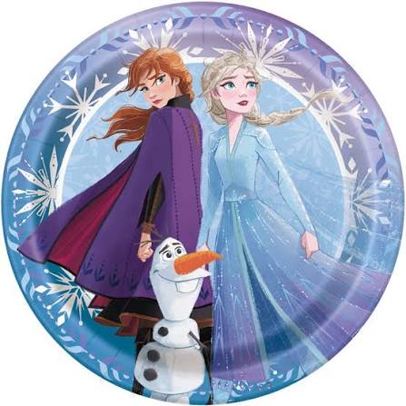 Frozen 2 Plates 7"