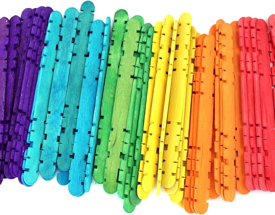 Craft Skill Stick Colors 80pcs