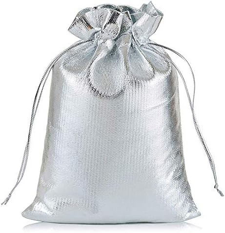 Organza Plata 5"x7" 6pcs