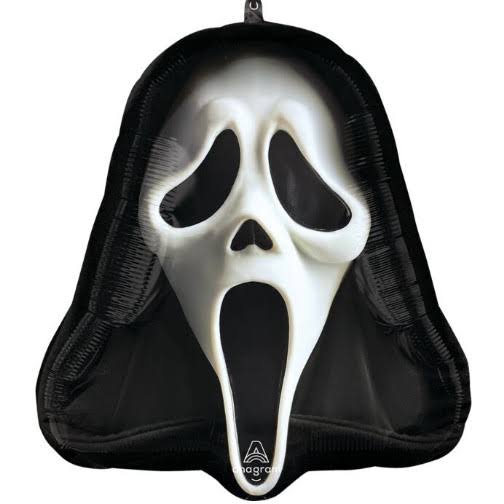 Ghost Face Foil Balloon 18"