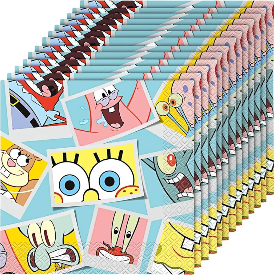Spongebob Napkins 16pcs