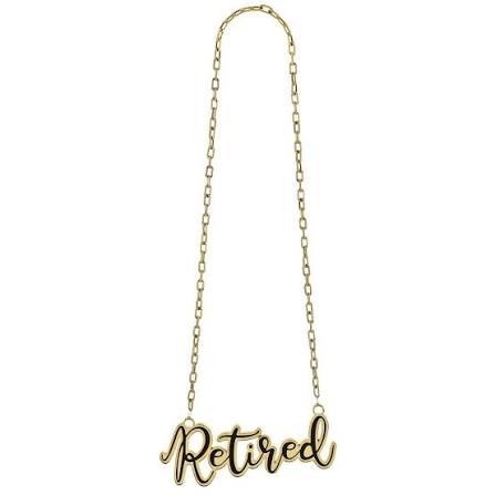 Retired Officially Necklace 1pcs