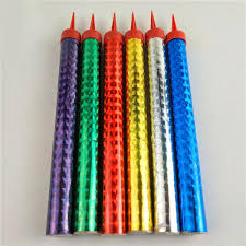 Party Candles Multicolor 6pcs
