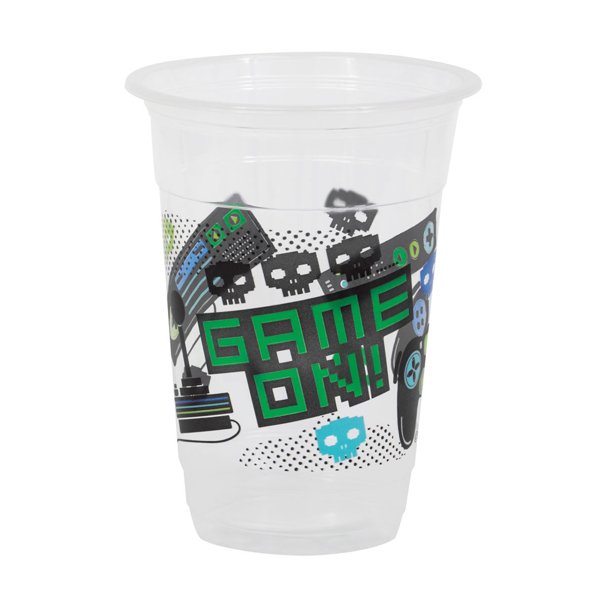 Gamer Birthday Plastic Cups 8ct