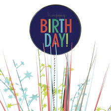 Modern Birthday Spray Centerpiece
