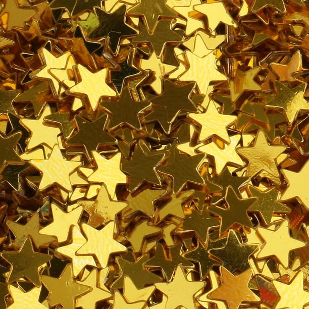 Gold Mini Stars Confetti 0.25oz