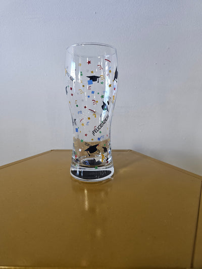 Vaso Cristal Graduacion