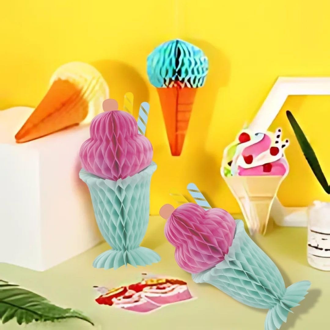 Ice Cream Pastel Centerpiece 2ct