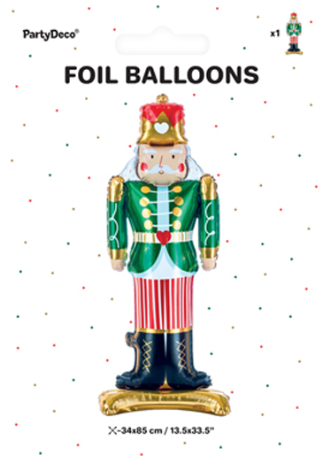 Cascanueces Standing Foil Balloon