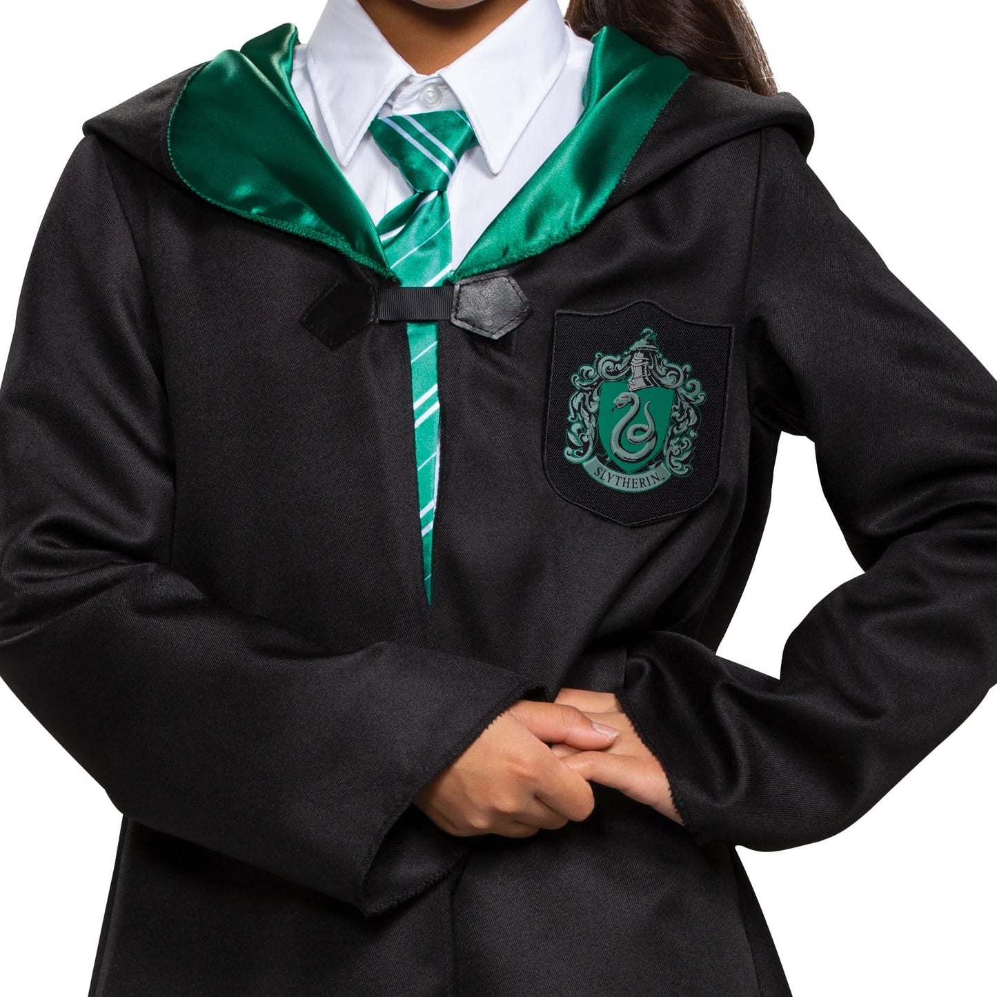 Harry Potter Slytherin Robe Kids Boy Costume