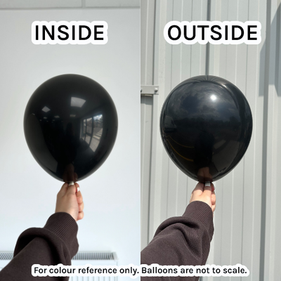 Kalisan Balloons 18” Standard Black (x3u)