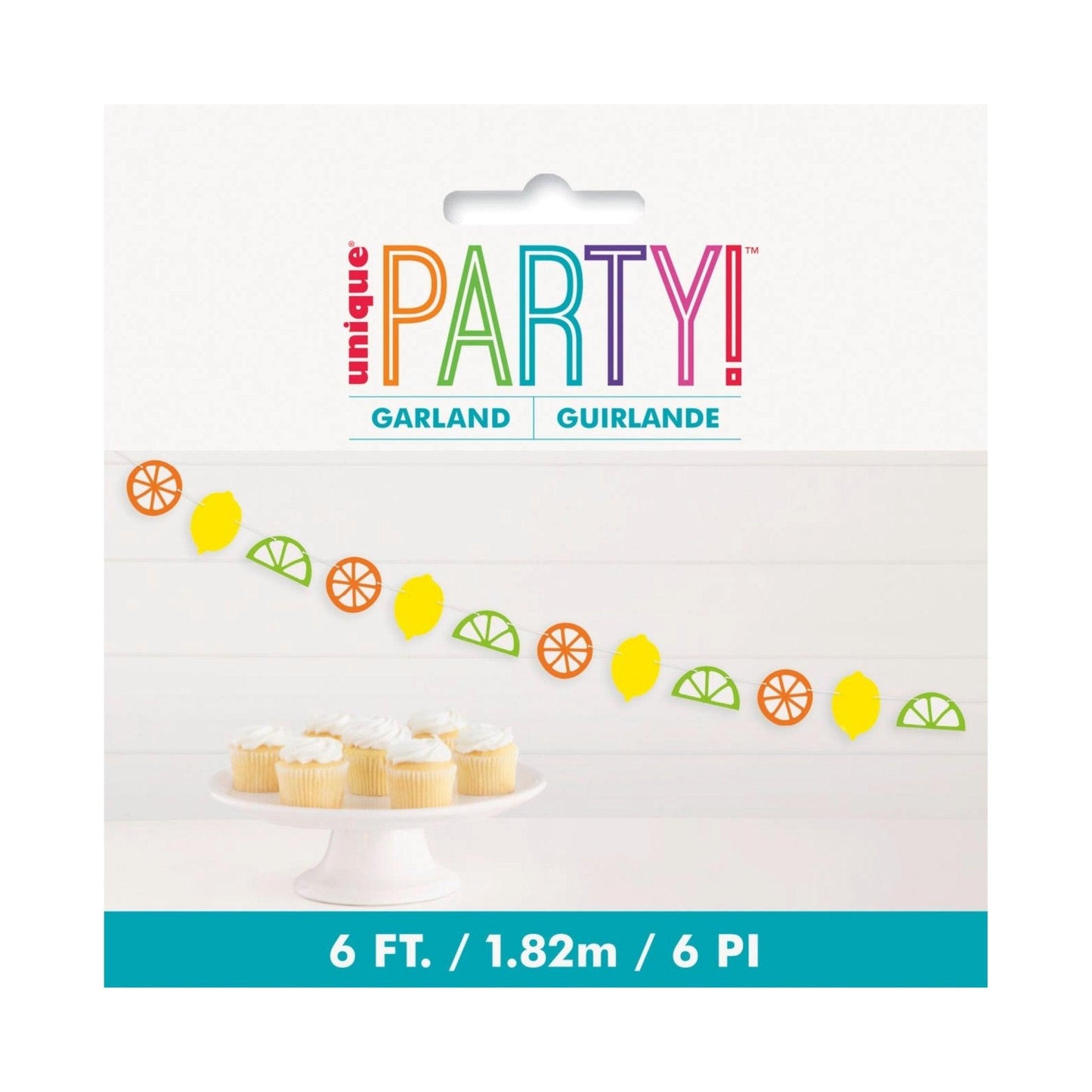 Summer Citrus Garland 6'